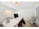 Bright home office with desk, chair, and decorative details to make you comfortable while you work at 2110 Bristol Ave, Lakeland, FL 33803