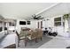 Covered patio features a dining area and work out station at 2110 Bristol Ave, Lakeland, FL 33803