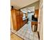 Spacious kitchen featuring countertops, tile flooring, and stainless steel appliances at 355 Pico Ct, Lakeland, FL 33809
