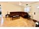Inviting living room with a comfy sectional sofa and natural lighting at 355 Pico Ct, Lakeland, FL 33809