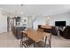 Bright living room with an open floor plan, perfect for entertaining guests at 3685 Diving Dove Ln, Bartow, FL 33830