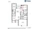 Detailed floor plan showcasing the layout of the home, including rooms and dimensions at 561 Silver Course Run, Ocala, FL 34472