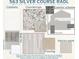 Selection of designer features to choose for a new home including, cabinets, countertops, flooring, wall tiles and paint at 563 Silver Course Radl, Ocala, FL 34472