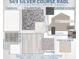 Selection of interior samples, including flooring, paint, countertops, wall tile, cabinets and exterior scheme samples at 569 Silver Course Radl, Ocala, FL 34472
