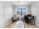 Versatile bedroom configured as an office and ' play space with a large window for natural light at 647 Chicago Way, Dundee, FL 33838