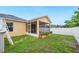 Backyard view features a screened porch and pool; an inviting space for outdoor enjoyment at 6819 Glenbrook Dr, Lakeland, FL 33811