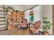 Comfortable room featuring custom decor, natural lighting, and built-in shelving at 841 E Valencia St, Lakeland, FL 33805