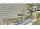 Outdoor sink area with stainless steel counters, ideal for gardening or hobbies at 841 E Valencia St, Lakeland, FL 33805