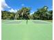 Community tennis courts in a lush setting at 943 Hamilton Place Ln, Lakeland, FL 33813