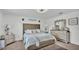 Comfortable bedroom showcasing a plush bed, elegant furnishings, and a serene atmosphere for relaxation at 1125 Mattie Pointe Blvd, Auburndale, FL 33823