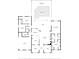 Detailed floor plan showcasing the home's layout, including bedrooms, bathrooms, and living spaces at 1589 Royal Forest Ct, Lakeland, FL 33811