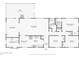 A detailed floor plan showcasing the layout of a home with dimensions for each room and closet at 1715 Lando Ln, Orlando, FL 32806