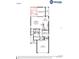 Floor plan of home showing gathering room, owner's suite, bedrooms, garage, and porch at 2230 Oldham Ct, Haines City, FL 33844