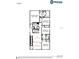 Layout of the second floor featuring owner's suite, bedrooms, loft, laundry, and hall bath at 2234 Oldham Ct, Haines City, FL 33844
