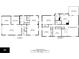 Detailed floor plan showcasing layout, room dimensions, and storage spaces for both floors in the home at 2333 Cheshire Pl, Lakeland, FL 33810