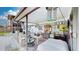 The exterior includes a patio with plenty of space to sit at 2333 Cheshire Pl, Lakeland, FL 33810