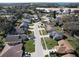 An aerial view of the neighborhood showcasing the well-maintained lawns and community at 244 Kings Pond Ave, Winter Haven, FL 33880