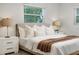 Serene bedroom with a plush bed, soft lighting, and a calming atmosphere at 2726 Cleveland Heights Blvd, Lakeland, FL 33803