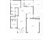 Detailed floor plan showcasing the layout of the home, including bedrooms, living areas, and kitchen at 3370 Highland Fairways Blvd, Lakeland, FL 33810