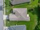 Aerial view of the home and surrounding neighborhood at 3427 Waterlute Way, Lakeland, FL 33811