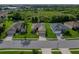 Charming single-Gathering home with well-manicured lawn, mature landscaping, and inviting curb appeal on a sunny day at 3427 Waterlute Way, Lakeland, FL 33811