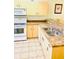 Functional kitchen with stainless steel sink, white appliances, and ample counter space at 4102 Lake Marion Golf Resort # 4102, Kissimmee, FL 34759
