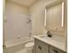 Recently renovated bathroom with shower and vanity at 4188 Muirfield Loop, Lake Wales, FL 33859