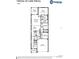 Detailed floor plan showcasing the layout of this home, including the kitchen, living room, and bedrooms at 424 Ituna Cir, Winter Haven, FL 33881