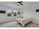 Bright bedroom with natural light, carpet, and modern décor with nice window views at 6261 Great Bear Dr, Lakeland, FL 33805