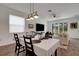Spacious room combines dining and living areas with backyard views at 6261 Great Bear Dr, Lakeland, FL 33805