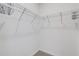 Walk-in closet with white walls and shelving at 6261 Great Bear Dr, Lakeland, FL 33805