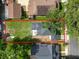 Aerial view showcasing property lot and the home's layout within its surroundings at 918 South Blvd, Lakeland, FL 33803
