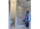 Bathroom featuring walk-in shower and toilet at 1011 Tequesta Trl, Lake Wales, FL 33898