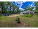Spacious backyard with lush greenery and a sparkling pool for outdoor fun at 13 Count Fleet Dr, Ocala, FL 34482
