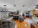 Open-concept living space that combines the kitchen, dining, and living areas at 1308 Timberidge N Loop, Lakeland, FL 33809