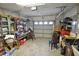 Spacious garage provides ample storage and workspace, perfect for projects at 240 Lake Thomas Dr, Winter Haven, FL 33880