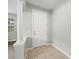 Inviting entryway featuring tile floors and a decorative column at 2544 Ladoga Dr, Lakeland, FL 33805