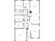 Detailed floorplan illustrating the layout of the house, including bedrooms, bathrooms, and living spaces at 2544 Ladoga Dr, Lakeland, FL 33805