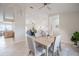 This is the dining room view that opens to the living room and kitchen of the residence at 2714 Highlands Vue Pkwy, Lakeland, FL 33813