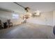 Spacious garage provides ample storage, features a window for natural light, and includes a convenient garage door at 2714 Highlands Vue Pkwy, Lakeland, FL 33813