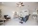 Bright living room with high ceilings and tiled floors and modern furnishings at 2714 Highlands Vue Pkwy, Lakeland, FL 33813
