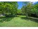 A large backyard provides ample space for gardening, recreation, or simply enjoying the outdoors at 4908 S Bedford Ln, Lakeland, FL 33813