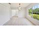 Dining area with large window offering natural light and pleasant views at 4908 S Bedford Ln, Lakeland, FL 33813
