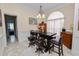 This dining area offers a cozy space with bar-height seating and access to another room at 6217 Ashley Dr, Lakeland, FL 33813