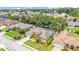 Lovely single-story home featuring a screened-in pool, lush landscaping, and a well-manicured lawn at 6757 High Grove Dr, Lakeland, FL 33813
