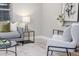 Bright living room featuring modern furniture, neutral tones, and stylish decor at 906 E Lowell St, Lakeland, FL 33805