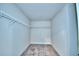 Walk-in closet showing wire shelving for organized storage of clothing, accessories and personal items at 1497 Leamington Ln, Winter Haven, FL 33884
