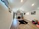Bright living room features a fireplace and plenty of space at 15195 Angus Rd, Polk City, FL 33868