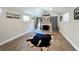 Bright living room features a fireplace and plenty of space at 15195 Angus Rd, Polk City, FL 33868