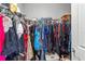 Walk in closet with plenty of hanging storage space at 180 Azure Mist Way, Daytona Beach, FL 32124